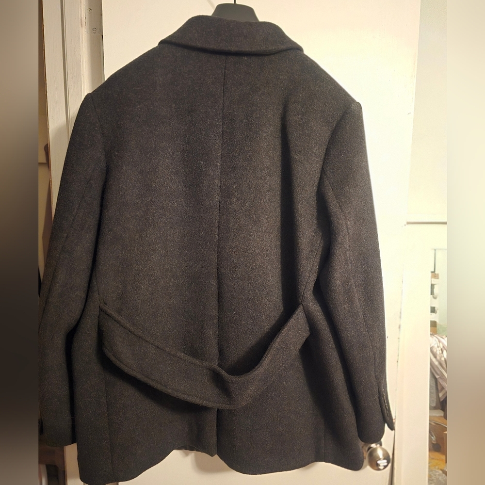 Coach Wool Pea Coat - Picture 3 of 4